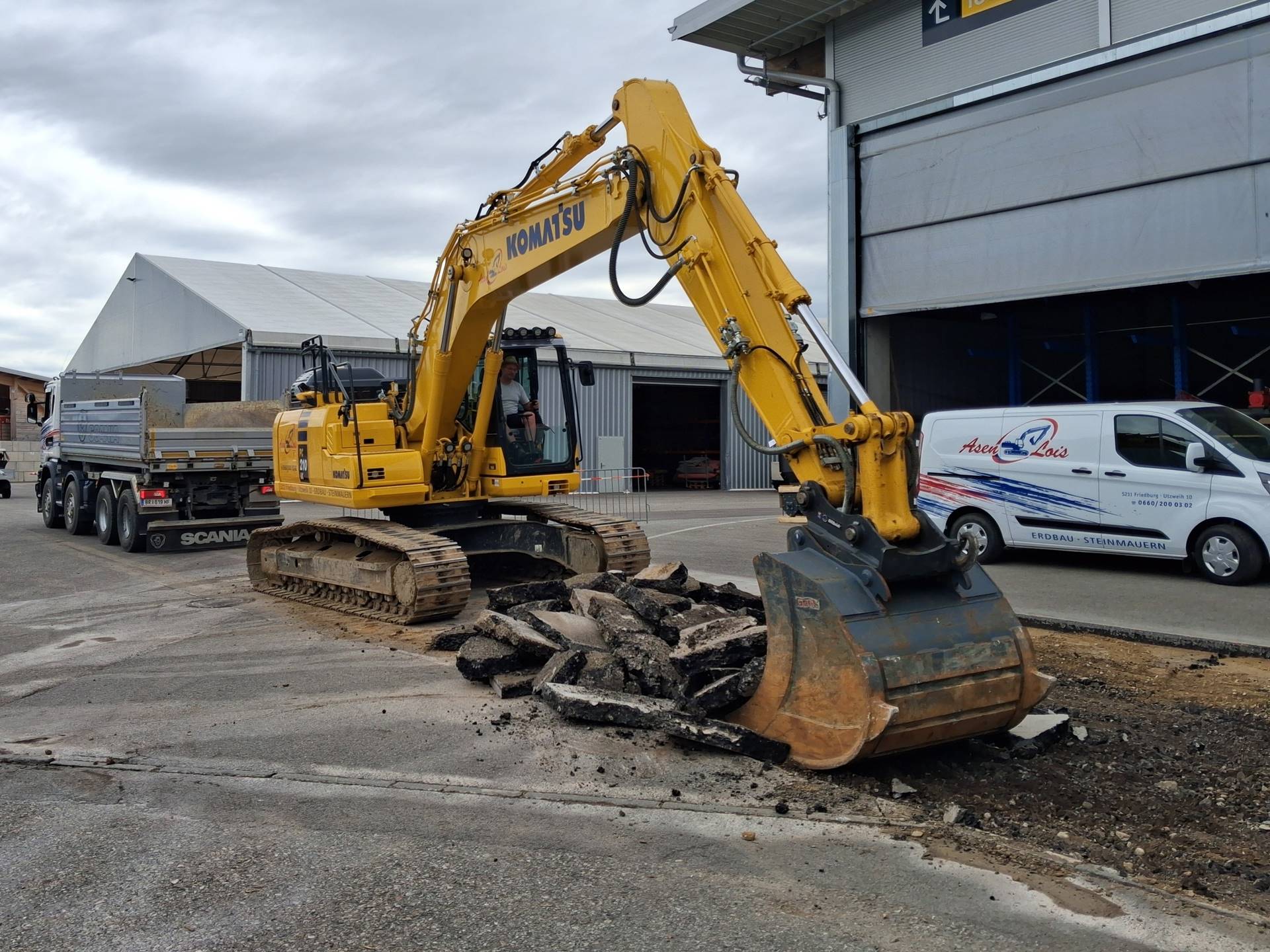 Alois Asen Erdbau aus Friedburg im Bezirk Braunau in Oberösterreich